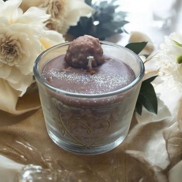 Ferrero Rocher Candle