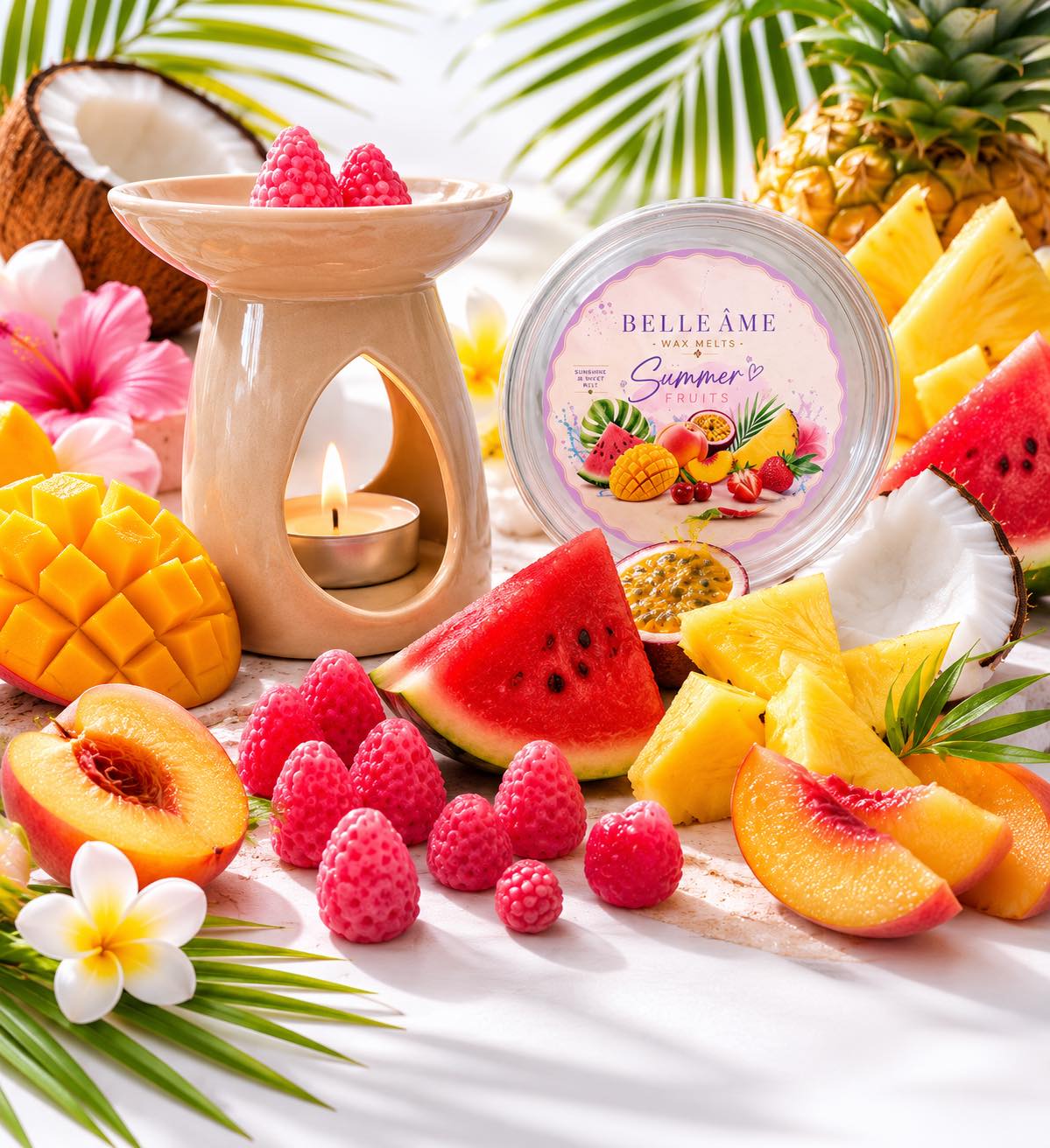 Wax Melts "Summer Fruits" 🍍🥭🍉🍑